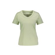 Lumberjack W-CT126 101349492 Yeşil Basic Kadın Tişört