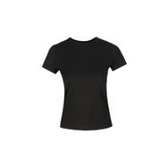 Lumberjack W-CT131 BASIC MODAL C NEC Siyah Kadın T-Shirt