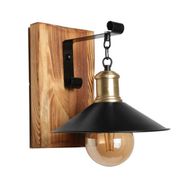 Lumexx Alkım Yanık Metal Başlıklı Kafesli Aplik