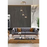 Lumexx Damla 3'lü Tepsili Bal Camlı Eskitme Sarkıt