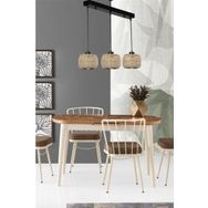 Lumexx Tıger 3'lü Sıralı Rattan Sarkıt