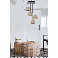 Lumexx Tiger 4'lü Tepsili Rattan Sarkıt