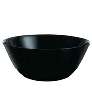 Luminarc Arcopal Zelie Siyah 20 cm Çukur Yemek 16 cm Çorba Kase Tabağı 6 Kişilik 12 Parça Yemek Takımı