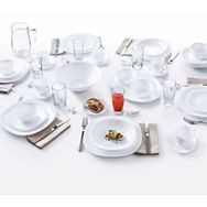 Luminarc Carine 12 Kişilik 48 Parça Beyaz Yemek Takımı