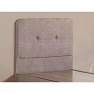 Luna Baza Ve Başlık Seti - 100x200 Cm Tek Kişilik Kumaş Baza Seti