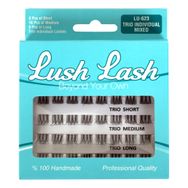 Lush Lash Trio Tekli Kısa Orta Uzun Takma Kirpik