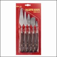 Lutart LS-0938 5'li Set Spatula