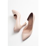 LuviShoes 653 Ten Cilt Kadın Topuklu Ayakkabı