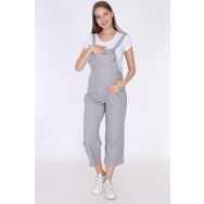 LuvmaBelly MYRA6100 Gri Hamile Salopet
