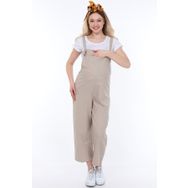 LuvmaBelly MYRA6101 Bej Hamile Salopet