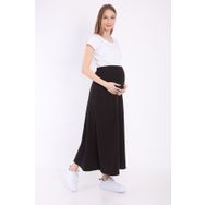 LuvmaBelly MYRA9030 Beli Ayarlanabilir Siyah Hamile Etek