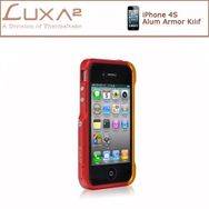 Luxa2 LHA0074-B iPhone Alum Armor Aluminyum Kırmızı Altın Kılıf