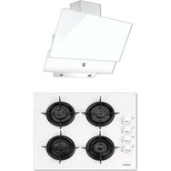 Luxell 830 + 40TAHDF Beyaz 2'li Ankastre Set