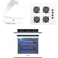 Luxell A68 SF3 - OC88 - DA88 88 2'li Beyaz Ankastre Set