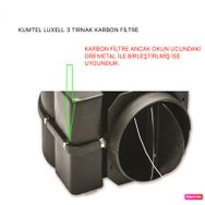 Luxell DA6 830 Yeni Tip Davlumbaz Karbon Filtre