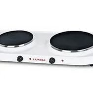 Luxell LX-7021 Çiftli Elektrikli Ocak Beyaz