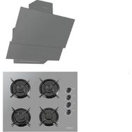 Luxell OC88 - DA6 835 Gri 2'li Ankastre Set