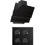 Luxell OC88 - DA6 835 Siyah 2'li Ankastre Set