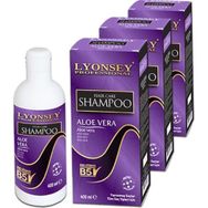 Lyonsey Aloe Vera Özlü 3x400 ml Şampuanı