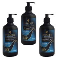 Lyonsey Kara Sarımsak 3x400 ml Şampuan
