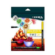 Lyra 24'lü Aqua Brush Duo Hi-Quality Keçeli Kalem