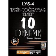 LYS - 4 Tarih - Coğrafya 2 - Felsefe Tamamı Çözümlü 10 Deneme - kollektif