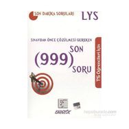 LYS SINAVDAN ÖNCE ÇÖZÜLMESI GEREKEN SON 999 SORU - KOMISYON