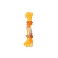 M-Pets Carnivore Ring Bone Pastırma Aromalı 17.8x4.9x4 cm Sarı Kemik Köpek Oyuncağı
