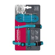M-Pets Catogo 90-170 cm Mavi Kedi Göğüs Tasması Seti