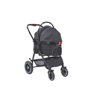 M-Pets Conquest Pet Stroller 71x57.5x101 cm Siyah Kedi ve Köpek Taşıma Arabası