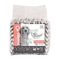 M-Pets Diapers L 10 Lu Dişi Köpekler İçin Külot