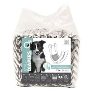 M-Pets Diapers L 12 Li Erkek Köpekler İçin Külot