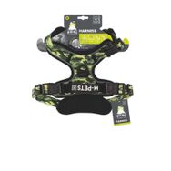 M-Pets Hiking Reflektörlü M Kamuflaj 40-75 cm Köpek Göğüs Tasması