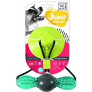 M-Pets Jump Double Stick Ödul Hazneli Vantuzlu Köpek Oyuncağı