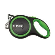 M-Pets Liberty 8 mt Yeşil L Şerit Otomatik Köpek Gezdirme Kayışı