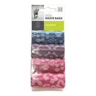 M-Pets Renkli 4x20 pcs Dışkı Toplama Poşeti