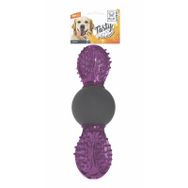 M-Pets Uranus Kauçuk Ödül Hazneli 16.5x6x6 cm Mor Köpek Oyuncağı