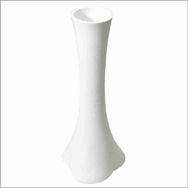 M3Decorium Beyaz Kırılmaz Uzun 40cm Vazo