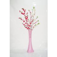 M3Decorium Desenli Pembe Üç Renk Bahar Dalı 60cm Vazo
