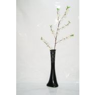 M3Decorium Desenli Siyah Beyaz Bahar Dalı 60cm Vazo