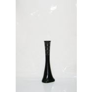 M3Decorium Siyah Desenli Fil Ayağı Uzun 60cm Vazo