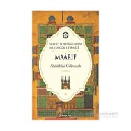 Maarif - Abdülbaki Gölpınarlı