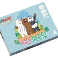 Mabbels 388937 We Bare Bears Beach Paradise 100 Parça Puzzle