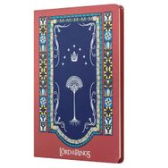 Mabbels DFT-388067 Sert Kapak Lotr Maden Kapı Kırmızı 80 Yaprak 15x21 cm Butik Defter