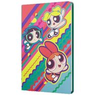 Mabbels DFT-388142 Sert Kapak The Powerpuff Girls Yeşil 80 Yaprak 15x21 cm Butik Defter