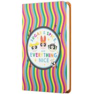 Mabbels DFT-388319 Sert Kapak The Powerpuff Girls Everything Nice Turuncu 80 Yaprak 9x14 cm Mini Defter
