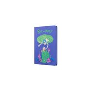 Mabbels Rick and Morty Sert Kapak Mor Butik Defter