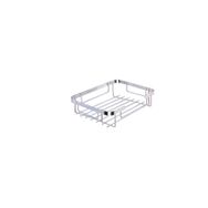 Mabello Paslanmaz Kare 22x15 cm Banyo Duş Rafı