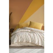 Macas Home Iris %100 Pamuklu Yıkamalı İpliği Boya Vintage Çift Kişilik Nevresim Takım