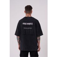 Machinist Be Bold Be You Asphalt Cloudy Yıkmalı Oversize Erkek T-shirt